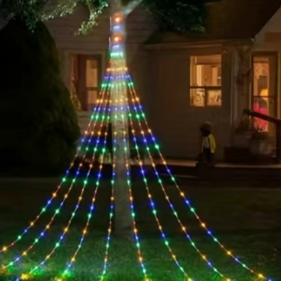Waterfall Tree Lights w/8 modes - Picture 1 of 9